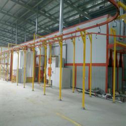 Electrostatic epoxy coating machine