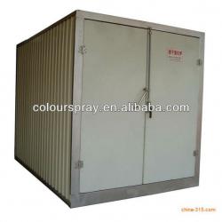 electrostatic powder coating oven