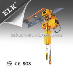 ELK 3T Electric Chain Hoist with hoist trolley