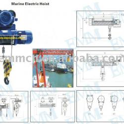 EMM EMC 1T 24M Marine Electric Hoist Model