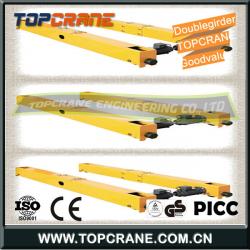 End girder of Europen type end truck for single or double crane