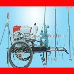 Energy saving 8.8CP-55 model farm irrigation machine trolley carring