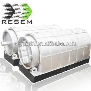 Energy saving waste plastic recycling pyrolysis machine