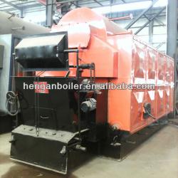 Energy saving wood pellet boiler