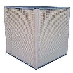 Enthalpy paper heat exchanger core