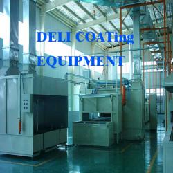 entire automatic powder coating machine for enamel