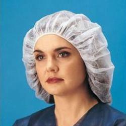 equipement for disposable apparel bouffant cap in the medical sector, restaurants hotels and industry