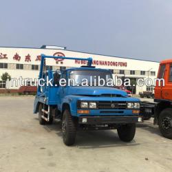 Euro 3 low price tip cab type Best selling Swing arm waste truck