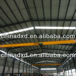 Europe style electric single girder overhead cranes