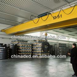 European style double beam overhead crane