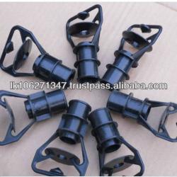 Evaporative cooling tower double layer nylon spray nozzle