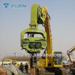 Excavator pile driver V-350C