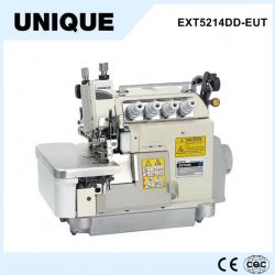 EXT5214DD-EUT high speed direct drive top and bottom feed 4 thread pegasus overlock sewing machine with auto trimmer