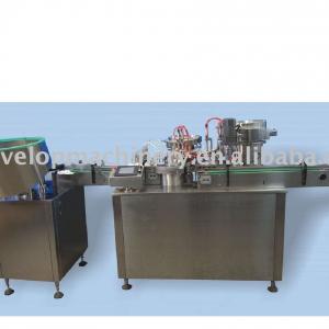 Eye drop filling stoppering and capping machine