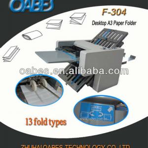 F-304 friction feed automatic paper folding machine