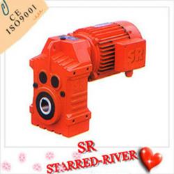 F series parallel shaft helical gear motor