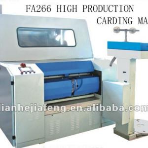 FA266 FIBER CARDING MACHINE HIGH PRODUCTION maxiao@qdclj.com