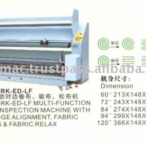 Fabric Inspection Machine With Auto Edge Alignment, Fabric Winding & Fabric Relax