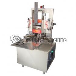 Facial tissue cardboard box sealing machine