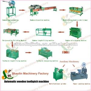 Factory price bamboo wooden automatic toothpick packing machine toothpick size adjustable capacity at least 120000 piece hourly