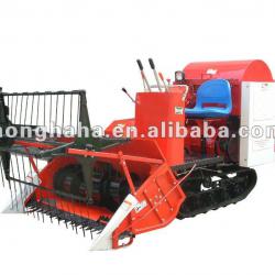 Farm machine 4LZ-1.0 mini type wheat & rice combine harvester