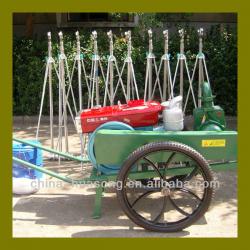 Farm sprinkling irrigation machine