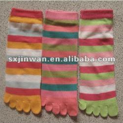 fashion jacquard five-toe sock making mchine