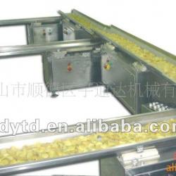 Fastback potato chips conveyor