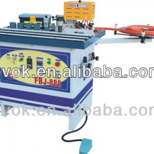 FBJ-888 double-face gluing curved&straight edge banding machine