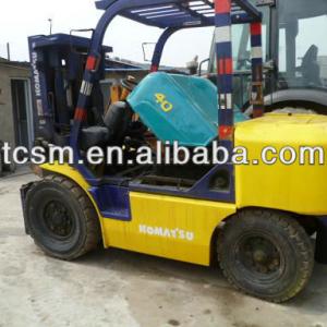 FD40 Japanese used machines Komatsu forklifts 4Ton sale