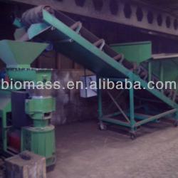 Fertilizer pellet line