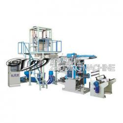 Film blowing and printing line