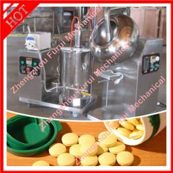 film coating machine with spray gun