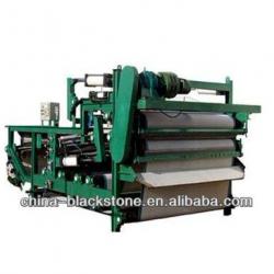 filter belt press for sludge dewatering