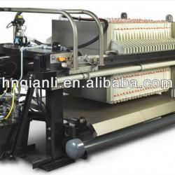 Filter press with Automatic Programed control, hydraulic press filter