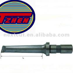 Fine boring tool arbor for boring lath hole cutting