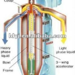 Fish oil centrifuge separator