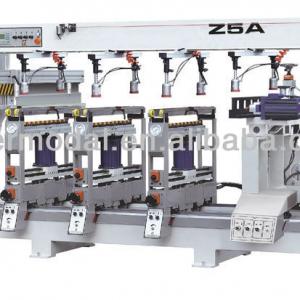 Five rows boring machine