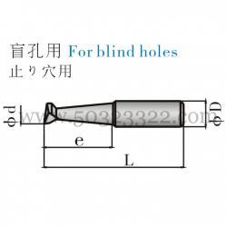 Fixture boring tool parts--Boring blade