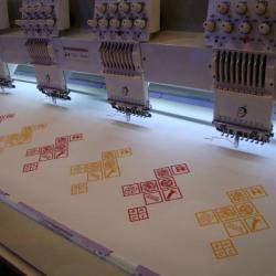 flat embroidery machine