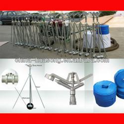 Flexible water hose sprinkler irrigation machine with diesel engine(18HP)