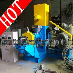 Floating fish feed pellet machine