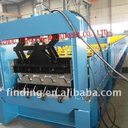 Floor decking roll forming machine