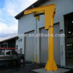 floor jib crane walking rotator