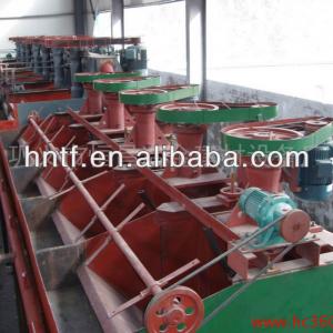 Flotation machine for gold, copper, lead zinc seprating