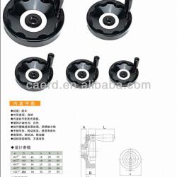 Folding crank handle