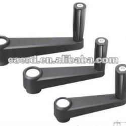 Folding crank handle made in caerd