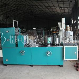 Folding napkin paper machine