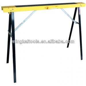 Folding steel saw horse ,metal trestle,Workbench