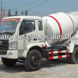 Foton mini concrete mixer truck 3cbm china for sales